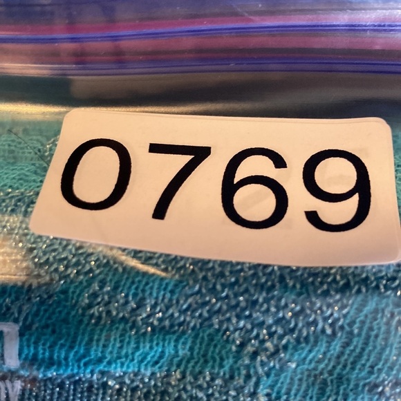 Missoni Dress Metallic Textured MIDI Short Sleeve Bodycon Maximalist Mob Wife - Picture 15 of 16